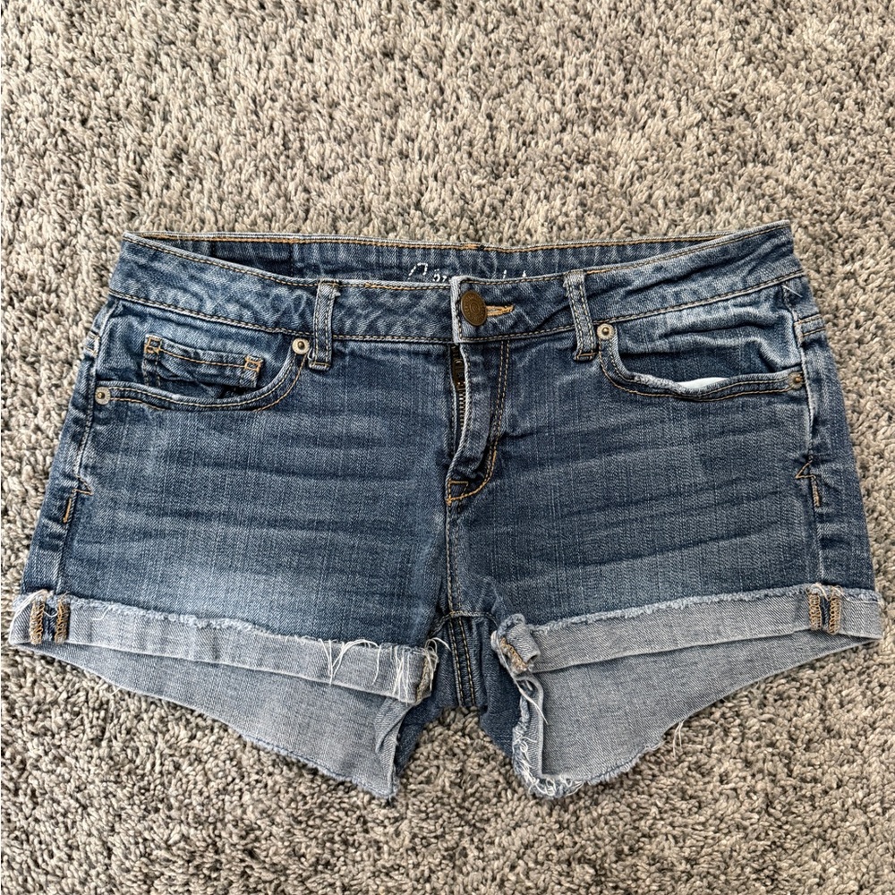 Aeropostale Dark Blue Jean Shorts